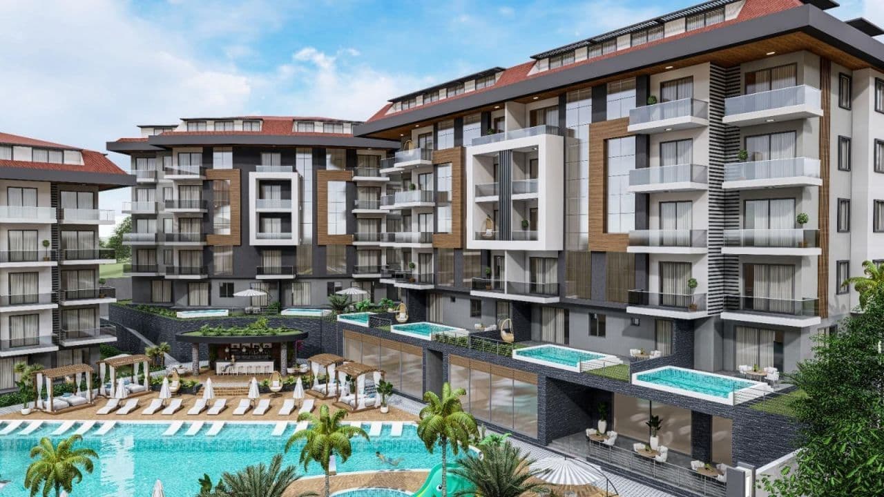 Квартира в Кестеле, Турция, 45 м², фото 5