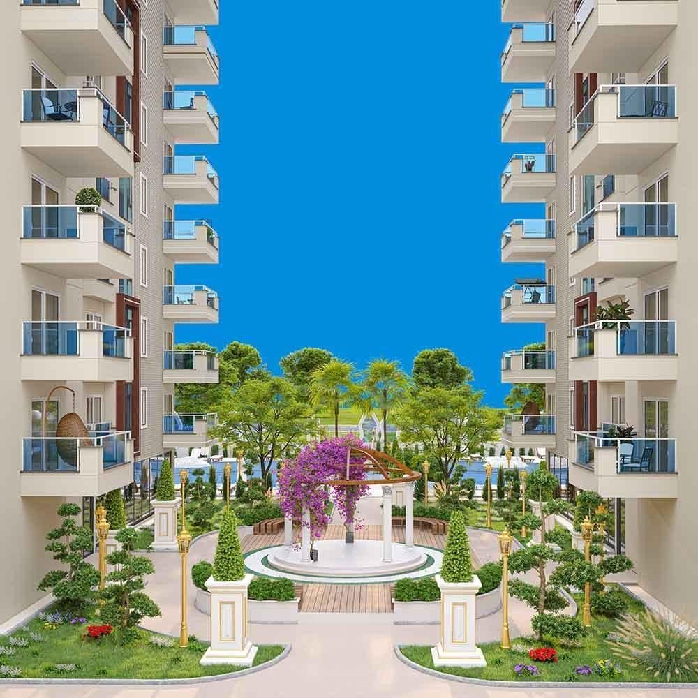 Квартира в Алании, Турция, 50 м², фото 3