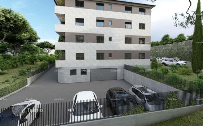 2-Bedroom Apartment in New Development near City Center, Pula