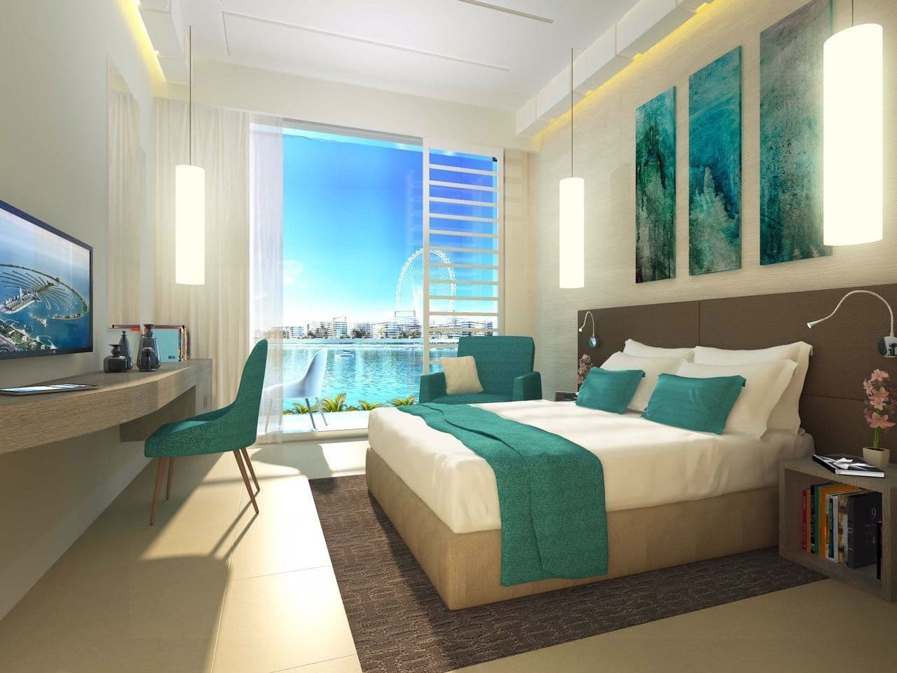 Апартаменты в Дубае, ОАЭ, 38 м²