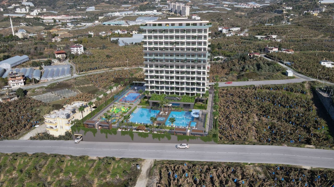Квартира в Алании, Турция, 55 м², фото 2
