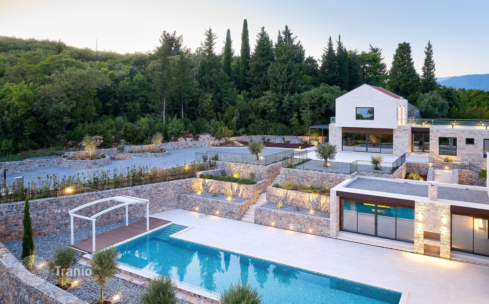 6-Bedroom Villa with Private Pool in Tivat, Montenegro