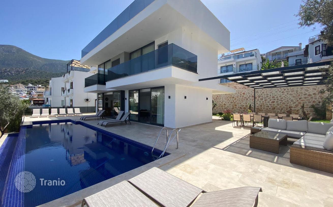 New Villa with Sea Views in Kalkan, 300 m from the Beach