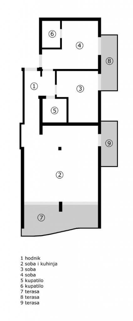 Квартира в Херцег-Нови, Черногория, 81 м², фото 4