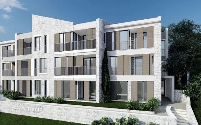 New Apartments with Sea View in Przhno, Budva