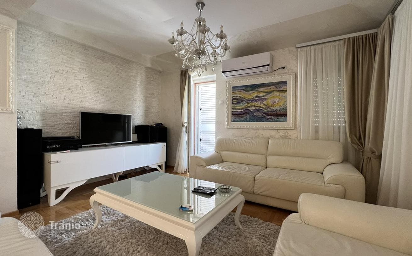 2-Bedroom Furnished Apartment with Garage and Terraces in Budva