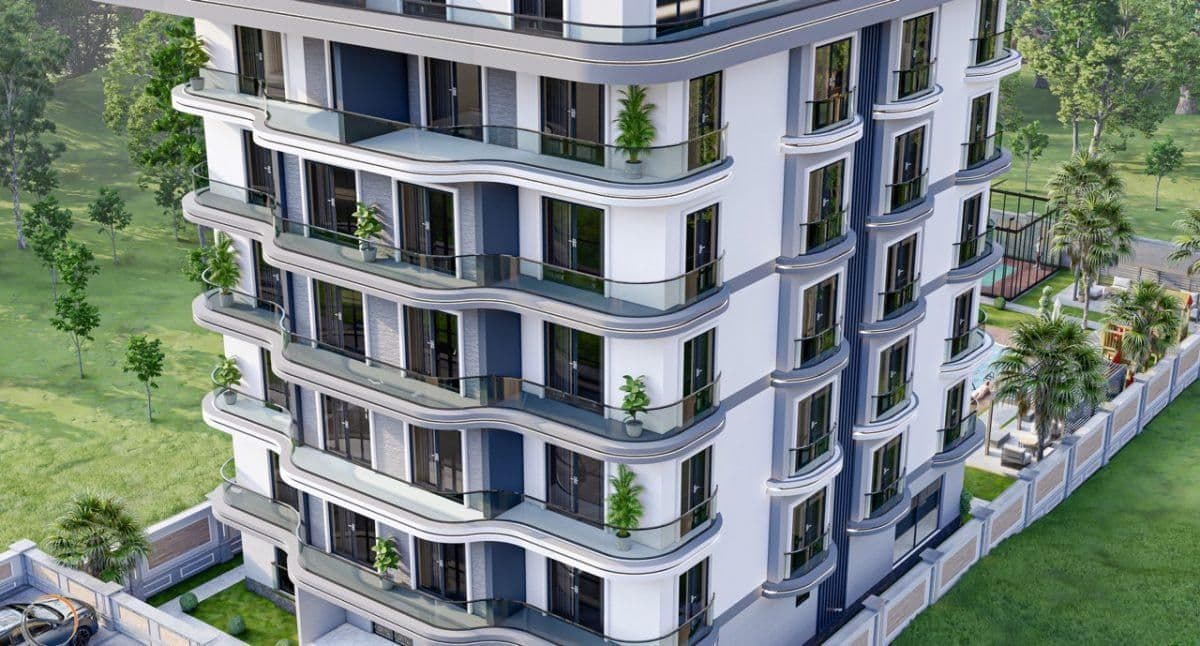 Квартира в Кестеле, Турция, 53 м², фото 4