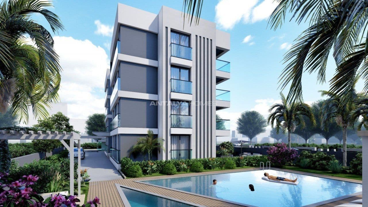 Апартаменты в Анталии, Турция, 40 м²
