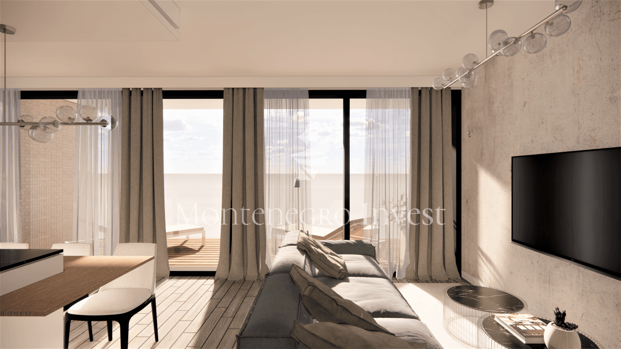 Апартаменты в Будве, Черногория, 60.4 м², фото 2