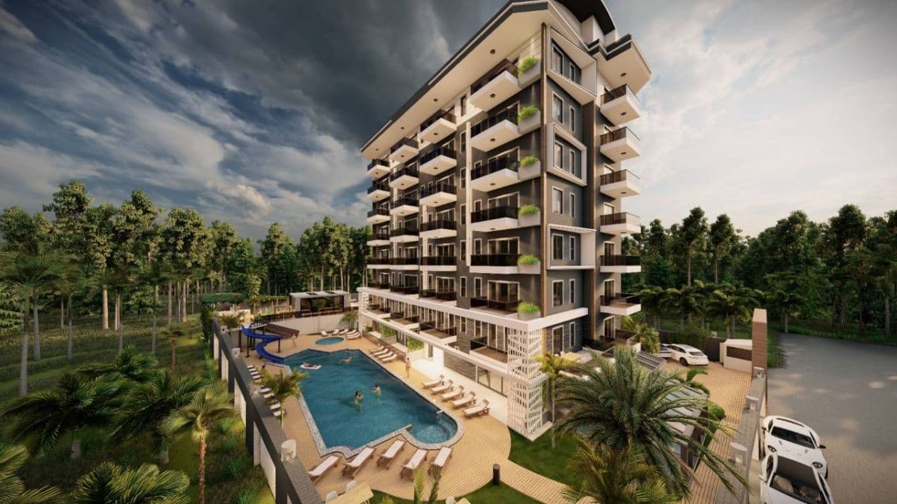 Квартира в Авсалларе, Турция, 55 м²