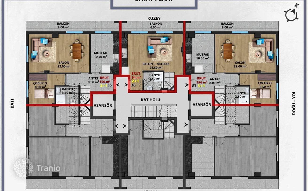 New Apartments in Central Antalya, Muratpasa, photo 4