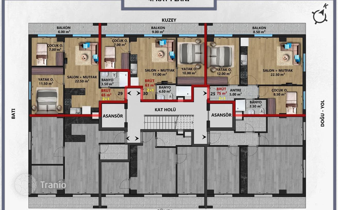 New Apartments in Central Antalya, Muratpasa, photo 3