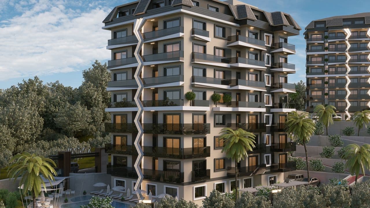 Квартира в Авсалларе, Турция, 55 м²