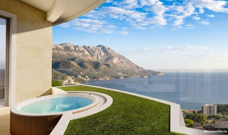 Квартира в Будве, Черногория, 40 м²