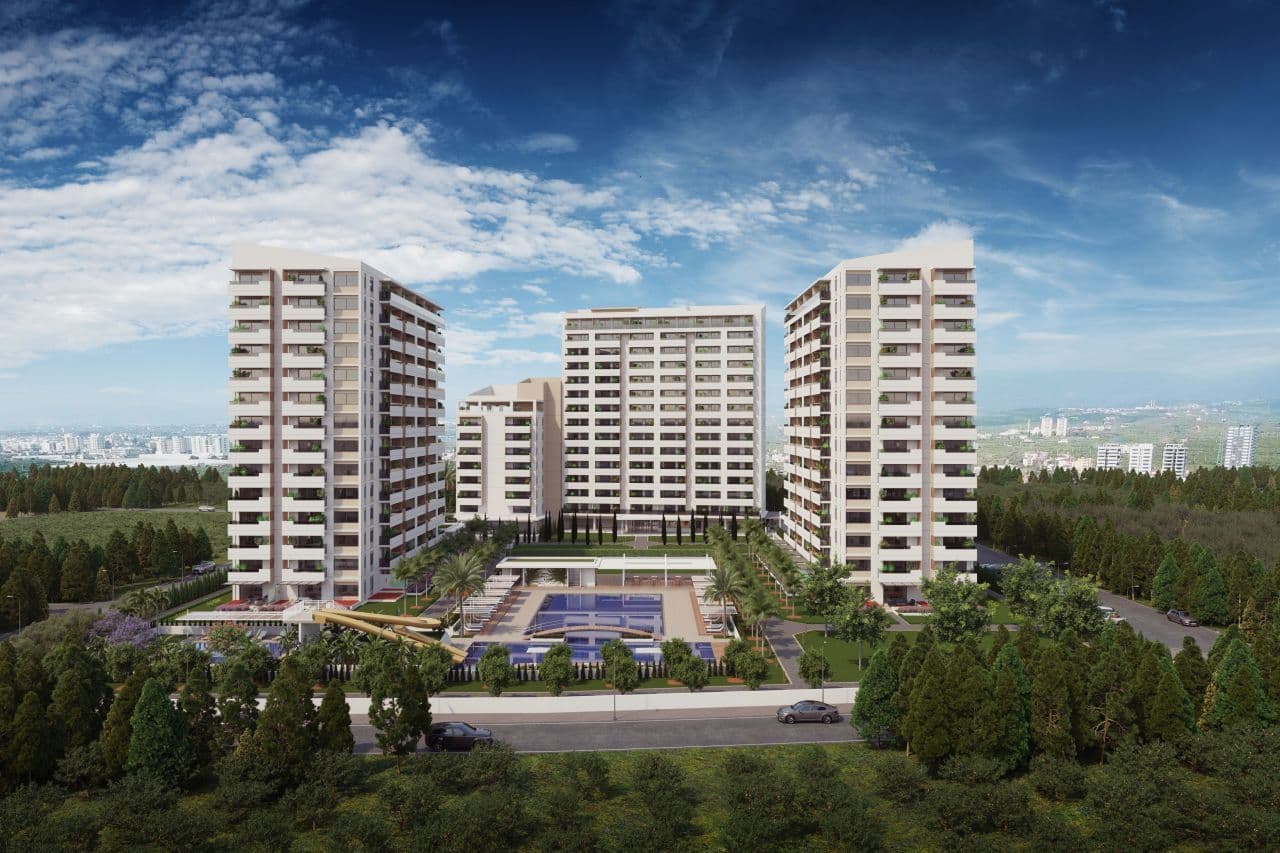 Квартира в Мерсине, Турция, 78 м²