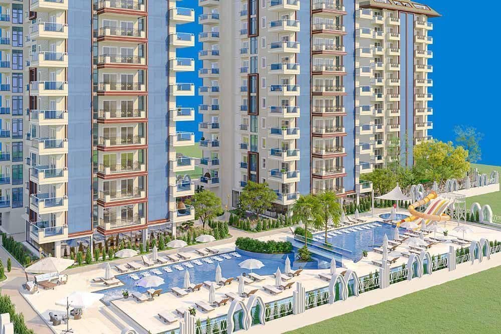 Квартира в Алании, Турция, 50 м²