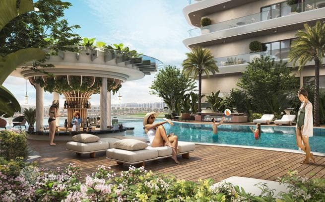 Новая резиденция Elo 3 с бассейном недалеко от Downtown Dubai, Damac Hills 2, Дубай, ОАЭ, фото 5
