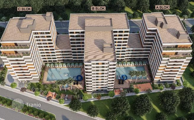 New Apartments with Pool and Water Park in Mersin, Turkey, photo 4