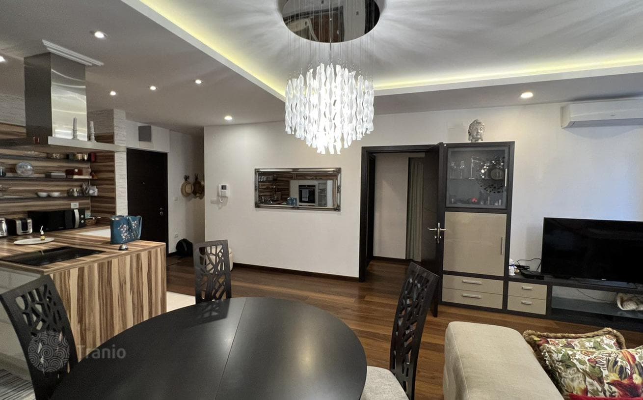 Furnished Apartment with Terrace 440 m from the Sea in Budva, photo 2