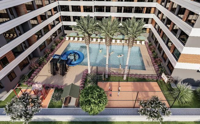 New Apartments with Pool and Water Park in Mersin, Turkey, photo 2