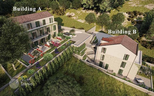 New Apartments Within Walking Distance of the Beach in Perast, Kotor Bay