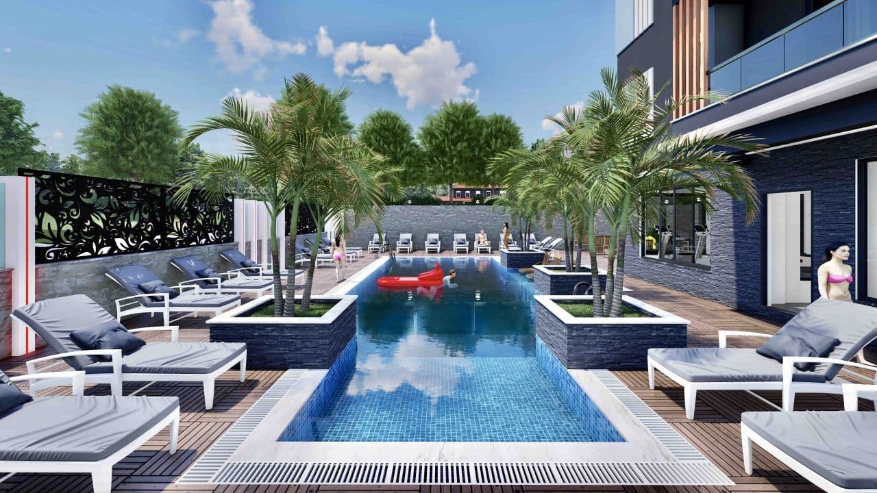 Квартира в Авсалларе, Турция, 50 м², фото 3