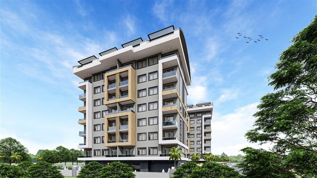 Квартира в Авсалларе, Турция, 44 м²