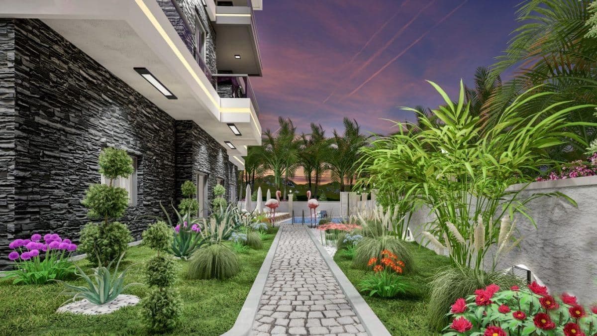 Квартира в Алании, Турция, 55 м², фото 3