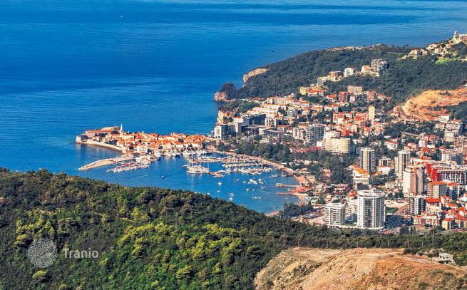 Современный жилой комплекс с видом на море в Добра-Воде, Бар, Черногория, фото 2