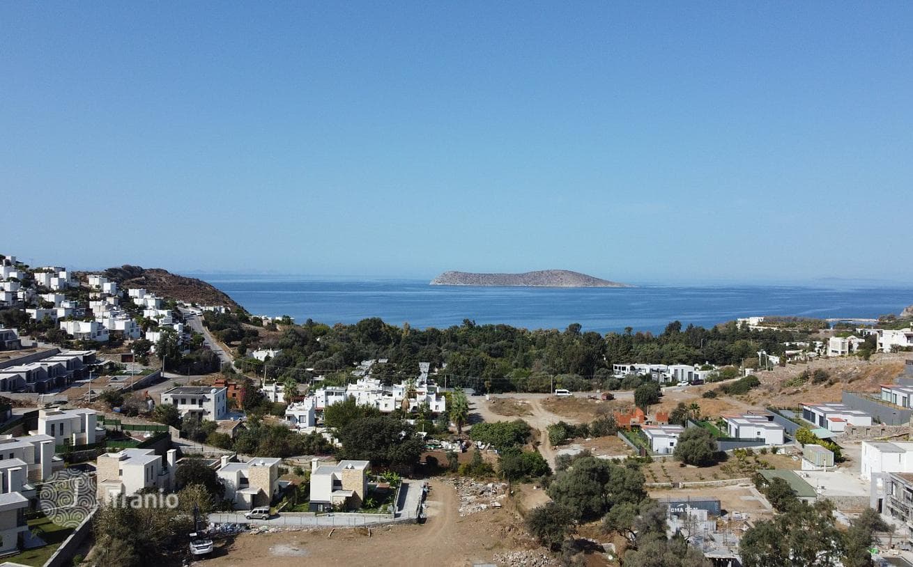 Stone Villas with Sea Views in Gümüşlük, Bodrum