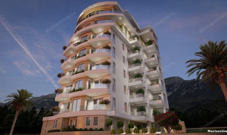 Квартира в Будве, Черногория, 40 м², фото 3
