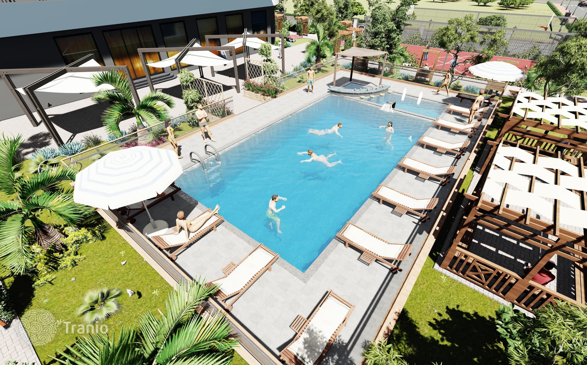 1-Bedroom Apartment with Shared Pool in Mersin, Turkey, photo 5