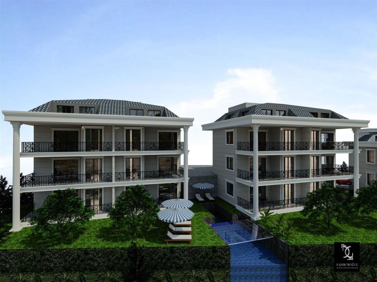 Квартира в Кестеле, Турция, 55 м²