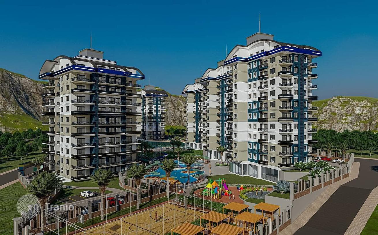 Luxury Apartment with Sea View in Avsallar, Alanya