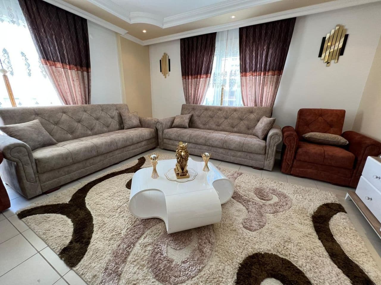 Квартира в Алании, Турция, 125 м², фото 3