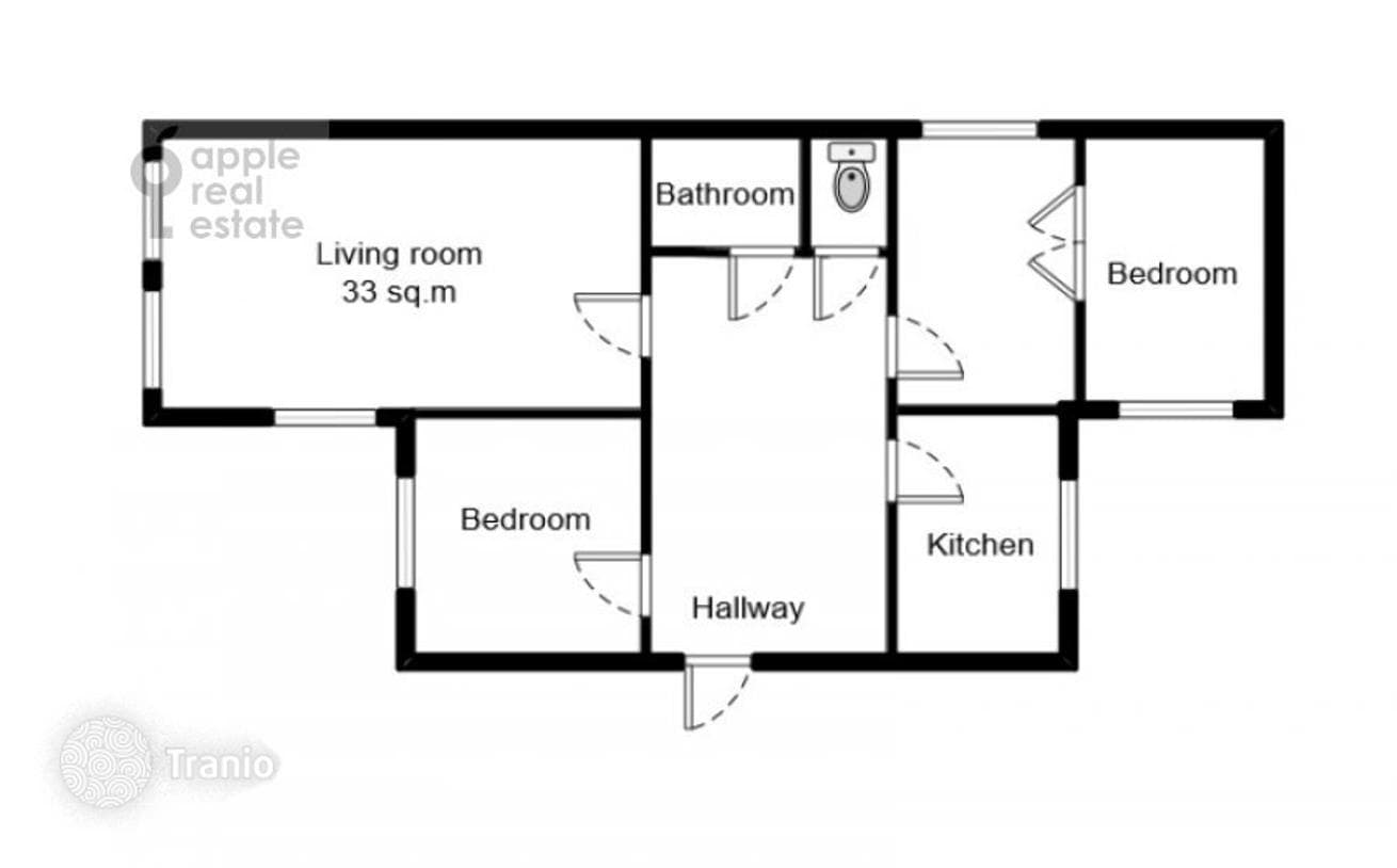 3-Bedroom Apartment in Tverskoy District, Moscow, photo 3