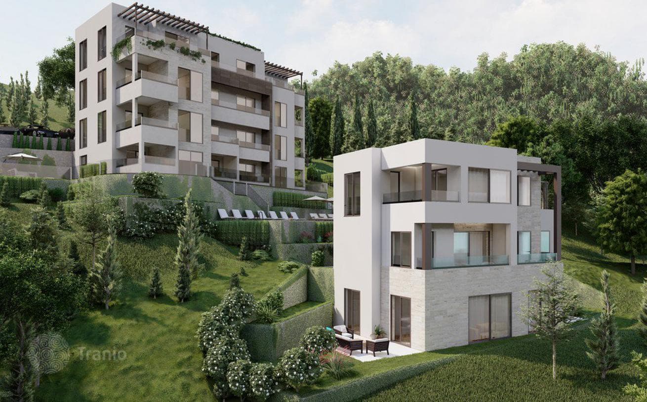 Land Plot with Approved Project for Two Buildings in Tivat